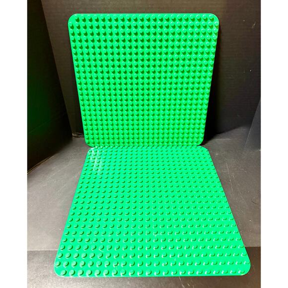 2 Lego Duplo baseplates 24x24 studs 
15”x15” square - Picture 1 of 2